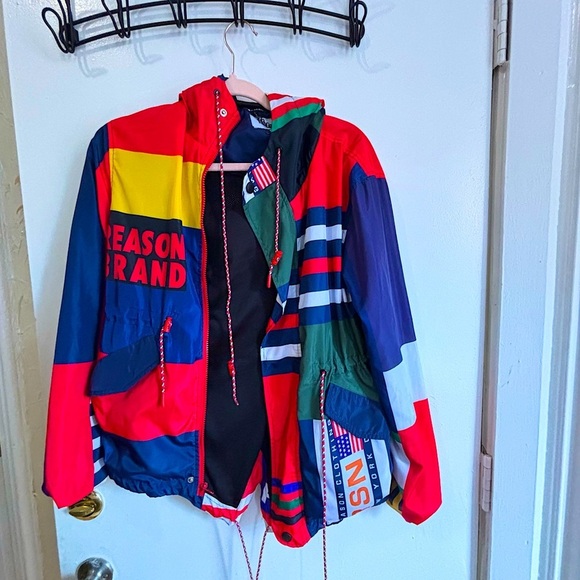 Reason ✨$4 when bundled✨ lightweight colorblock jacket - Picture 7 of 8